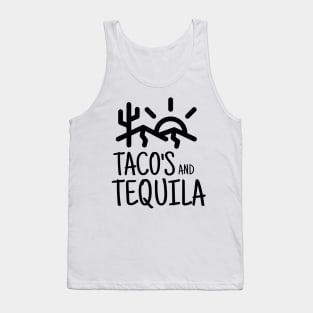 Taco's and Tequila Tank Top